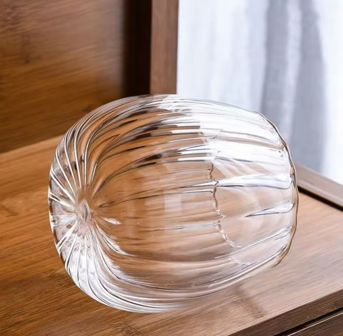 Round Seasoning Spice Pot With Wood Lid, Transparent Glass Seasoning Pot, Multipurpose Glass Storage Container Round Seasoning Spice Pot With Wood Lid, Transparent Glass Seasoning Pot, Multipurpose Glass Storage Container